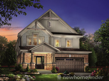 The Water Spruce new home model plan at the Treetops by Sorbara in Alliston