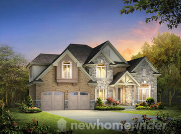 The Lot 3 new home model plan at the Inwood Drive by New LifeStyle Homes in Kitchener