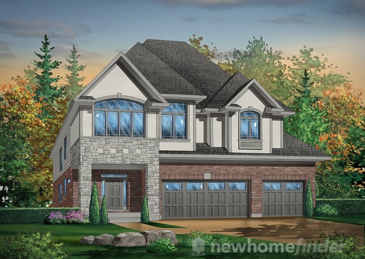 Lakeview floor plan at Huron Village by Hawksview Homes in Kitchener, Ontario