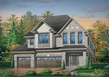 The Fieldgate new home model plan at the Huron Village by Hawksview Homes in Kitchener