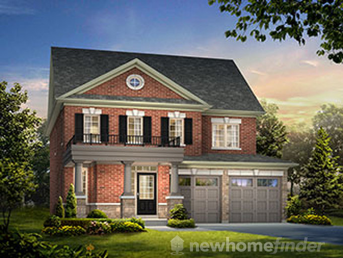 Meadowgate floor plan at Hillsborough by Andrin Homes in East Gwillimbury, Ontario