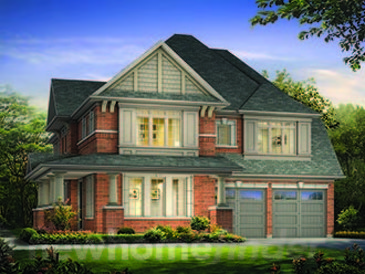 The Aspenwood Corner new home model plan at the Hillsborough by Andrin Homes in  East Gwillimbury