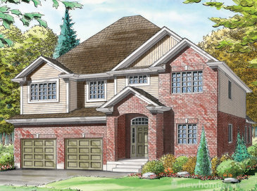 The Schiefele new home model plan at the Avon West by Bromberg Homes in Stratford