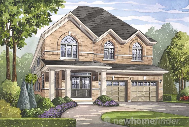 Preston floor plan at Grand River Woods by Fernbrook Homes in Cambridge, Ontario