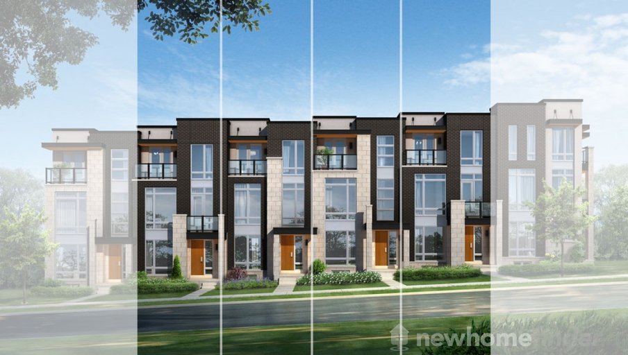 Astor floor plan at Coronation Towns by Fernbrook Homes in Vaughan, Ontario