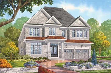 The Adelson new home model plan at the Seven Oaks by Fernbrook Homes in Oakville