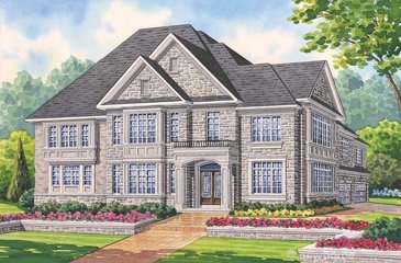 The Thompson new home model plan at the Seven Oaks by Fernbrook Homes in Oakville