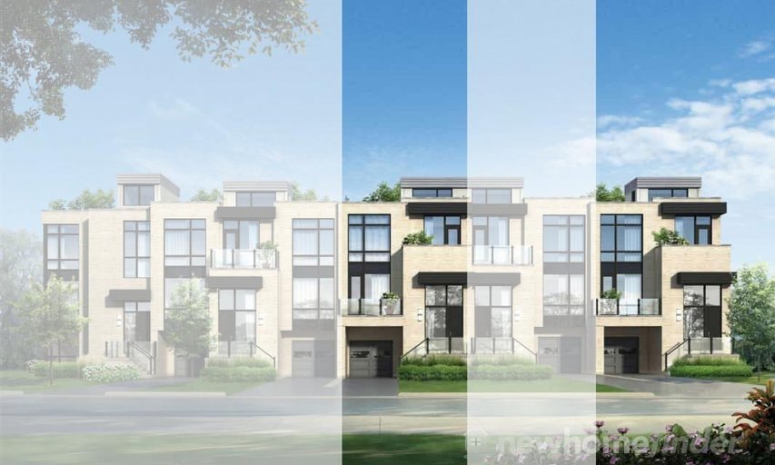 Envision floor plan at Widdicombe & Eglinton by Fernbrook Homes in Toronto, Ontario