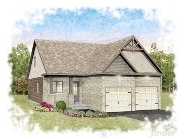 The Ivory new home model plan at the Heritage Lane by Granite Homes in Fergus