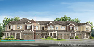 The Heather Corner new home model plan at the Topper Woods by Mattamy Homes in Kitchener