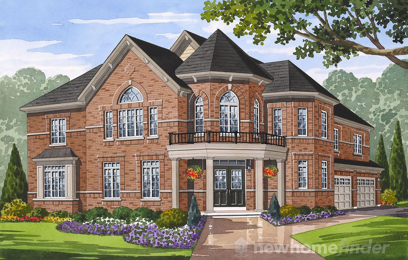 Bridgeport floor plan at Grand River Woods (Cr) by Crystal Homes in Cambridge, Ontario