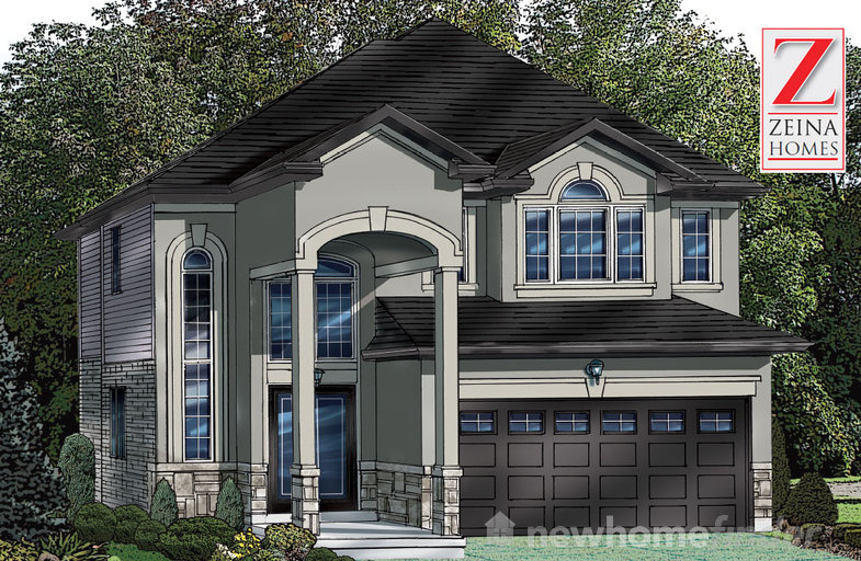 Stone Ridge floor plan at Vienna Orchards by Zeina Homes in Hamilton, Ontario