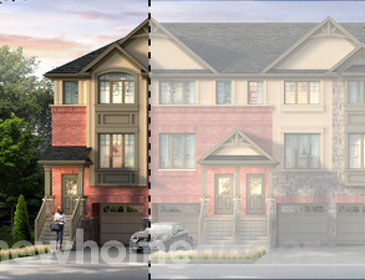 The Espirit new home model plan at the Astoria Grand by Losani Homes in Ancaster