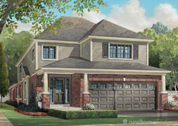 The Beechwood new home model plan at the Oakwood Estates by Altra Homes in St. Catharines