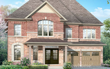 The Winchester new home model plan at the Queensville by Lakeview Homes in Queensville