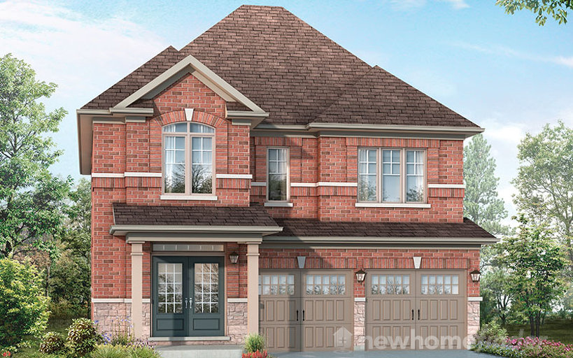 Fiona floor plan at Queensville by Lakeview Homes in Queensville, Ontario