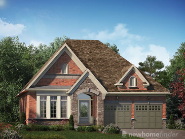 The Wickham new home model plan at the Glenway (Lk) by Lakeview Homes in Newmarket