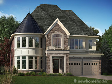 The Kentford new home model plan at the Glenway (Lk) by Lakeview Homes in Newmarket