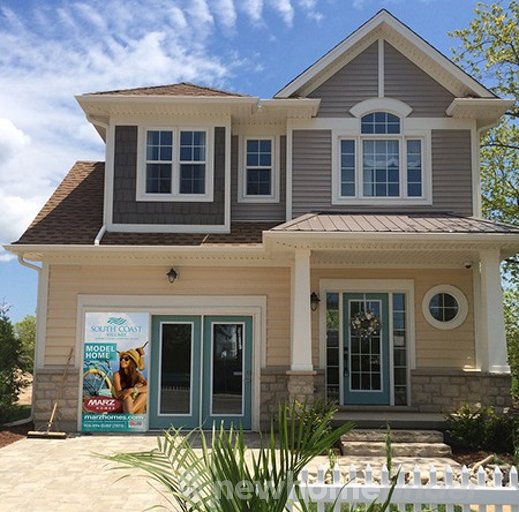 Cove floor plan at South Coast Village by Marz Homes in Crystal Beach, Ontario
