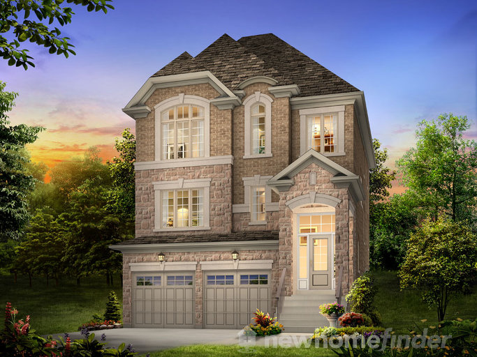 Darcy floor plan at Victoria Highlands (Av) by Averton Homes in Mount Albert, Ontario