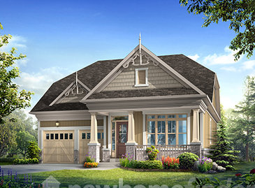 The McIntosh new home model plan at the Averton Square by Averton Homes in Niagara-on-the-Lake