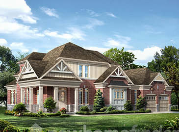 The Russet new home model plan at the Averton Square by Averton Homes in Niagara-on-the-Lake