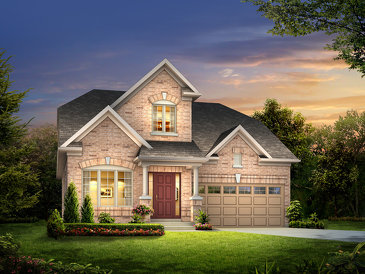 The Moonlight new home model plan at the Rosedale Village by Pemberton Group in Brampton