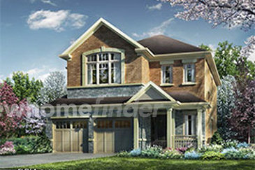 The Aylen new home model plan at the Riverview Heights by Ashley Oaks Homes in Brampton