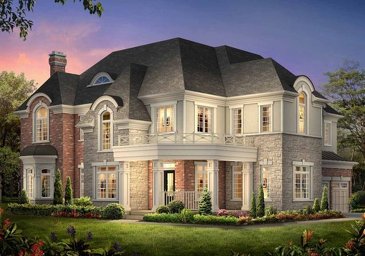 The Riverview 9s new home model plan at the The Ravines of Credit Valley by Muirland in Brampton