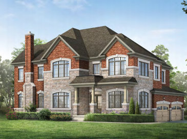 The Tilley new home model plan at the Cleave View by Aspen Ridge Homes in Mississauga