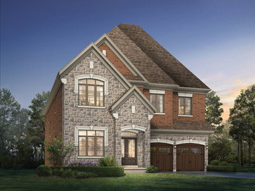 The Marina new home model plan at the Cleave View by Aspen Ridge Homes in Mississauga