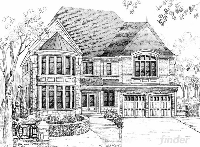 Millenium Star floor plan at King's Manor Estates by Bremont Homes in Brampton, Ontario