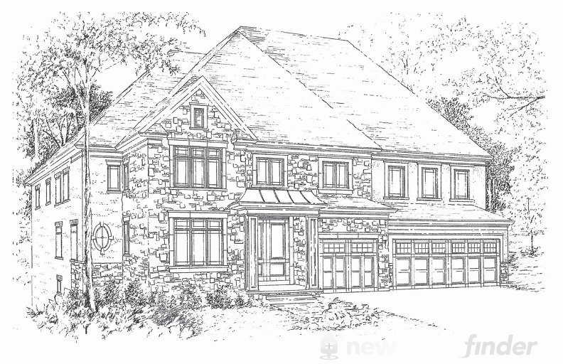 Rothschild floor plan at Vintages Select by DiBlasio Homes in Mississauga, Ontario