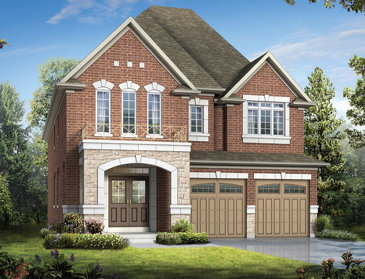 The Chelsea new home model plan at the Southfields by Coscorp in Caledon