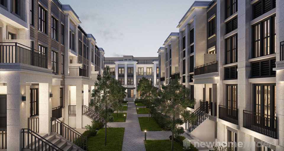 Terrace Flats floor plan at The Reserve by Queenscorp in Mineola, Ontario