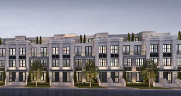 The Executive Townhomes new home model plan at the The Reserve by Queenscorp in Mineola