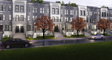 The Garden Flats new home model plan at the The Reserve by Queenscorp in Mineola