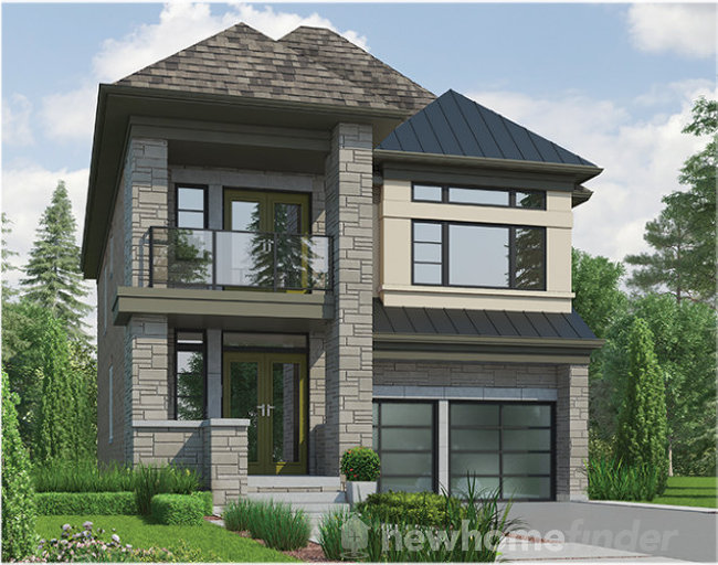 Reseda floor plan at Cleave View Estate by CountryWide Homes in Brampton, Ontario