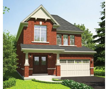 The Bellflower new home model plan at the Stowmarket Springs by DiGreen Homes in Caledon