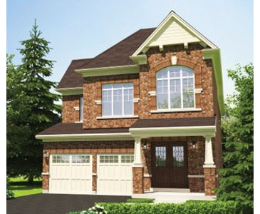 The Lily new home model plan at the Stowmarket Springs by DiGreen Homes in Caledon