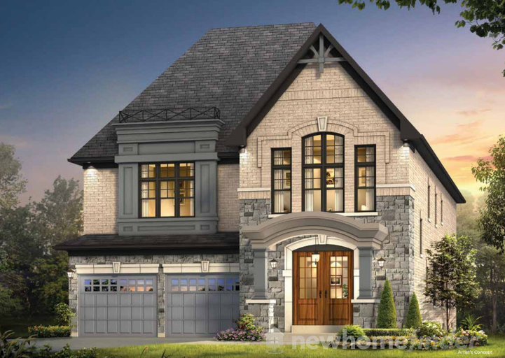 Carlton II floor plan at Kleinburg Glen by Gold Park Homes in Kleinburg, Ontario