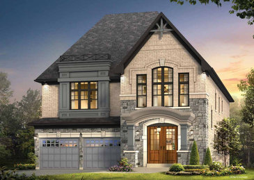 The Carlton II new home model plan at the Kleinburg Glen by Gold Park Homes in Kleinburg