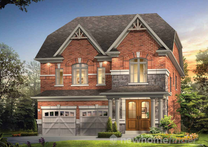 Hampton floor plan at Kleinburg Glen by Gold Park Homes in Kleinburg, Ontario