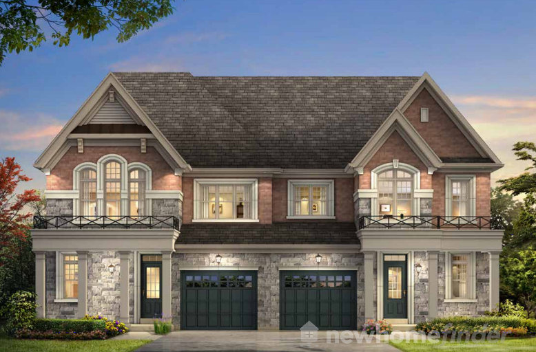 Britten floor plan at Encore2 by Gold Park Homes in Brampton, Ontario