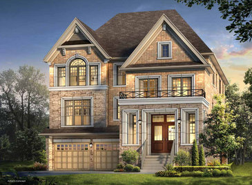 The Brahms new home model plan at the Encore2 by Gold Park Homes in Brampton