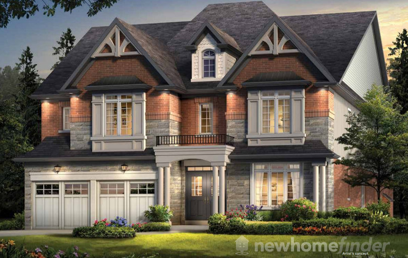 Stoneview floor plan at Riverwalk by Gold Park Homes in Angus, Ontario