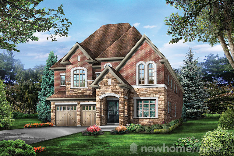 Emerald floor plan at The Estates of Emerald Woods by Regal Crest Homes in Brampton, Ontario