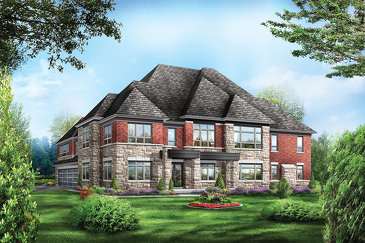 The Starwood new home model plan at the The Estates of Emerald Woods by Regal Crest Homes in Brampton