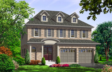 The Windsor new home model plan at the Northglen by Highcastle Homes in Clarington