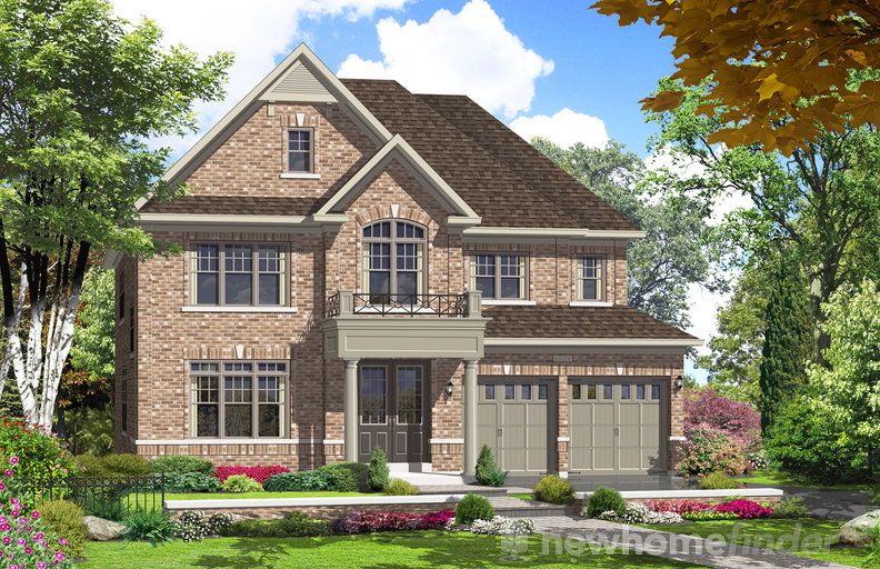 Arbour floor plan at Riverwalk (HH) by Highcastle Homes in Castlemore, Ontario